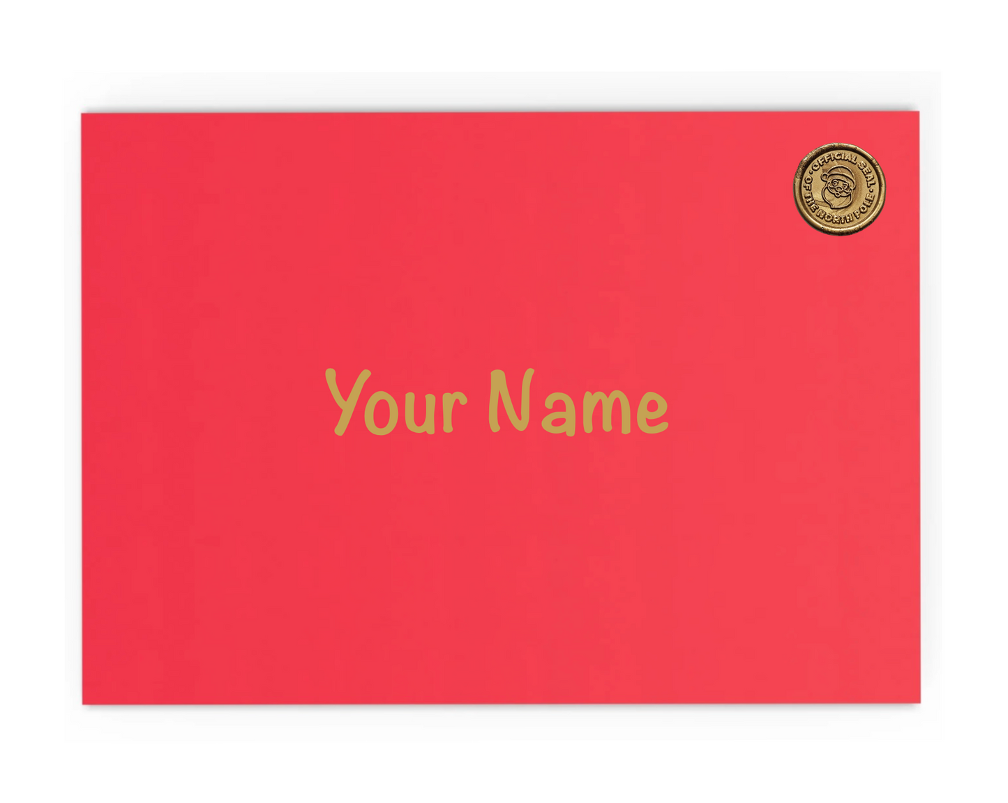Personalised Magical Elf Letter & Red Envelope – Elf on the Shelf Arrival Note