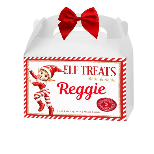 Personalised Elf Treat Box – North Pole Approved!