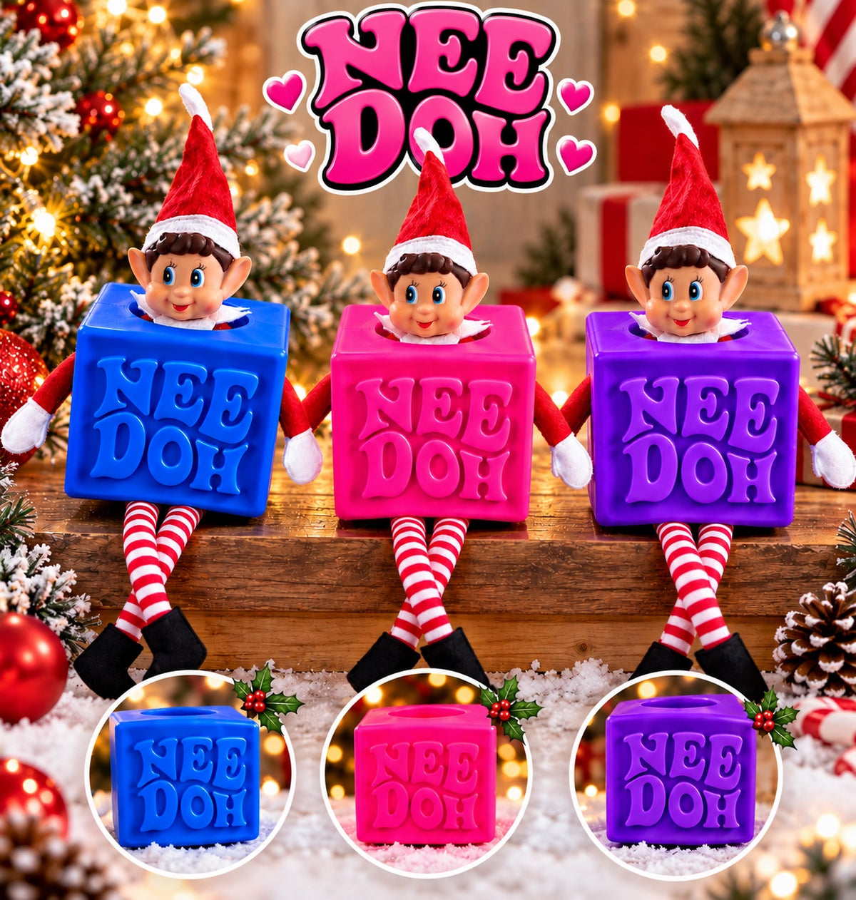 Elf cube costume colour choices