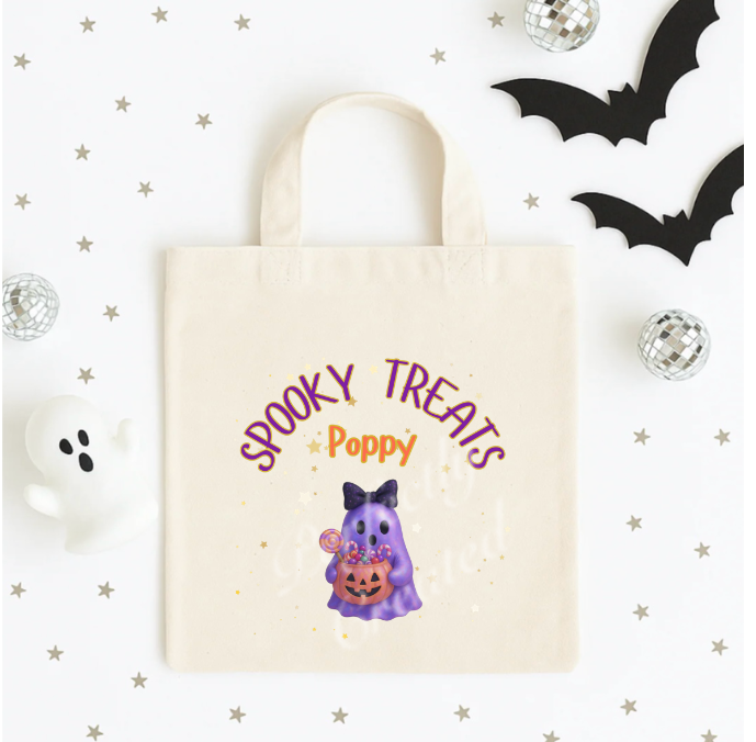 Halloween Trick or Treat Bags Personalised