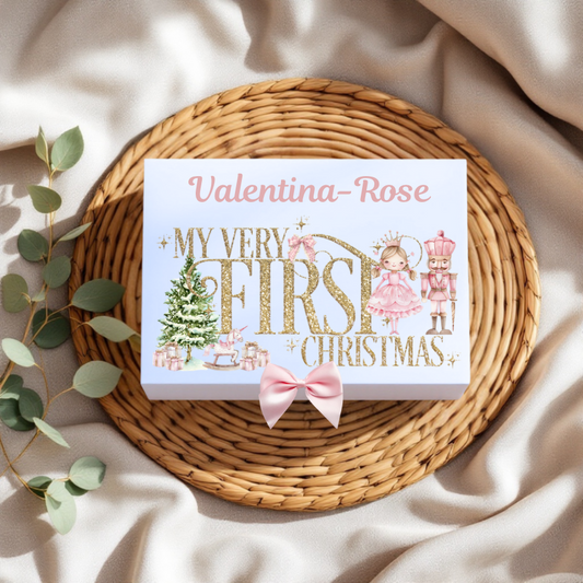 Personalised First Christmas Eve NutcrackerBox