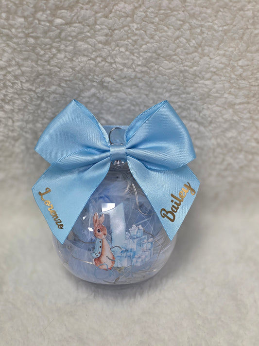 1st Christmas Bauble light up