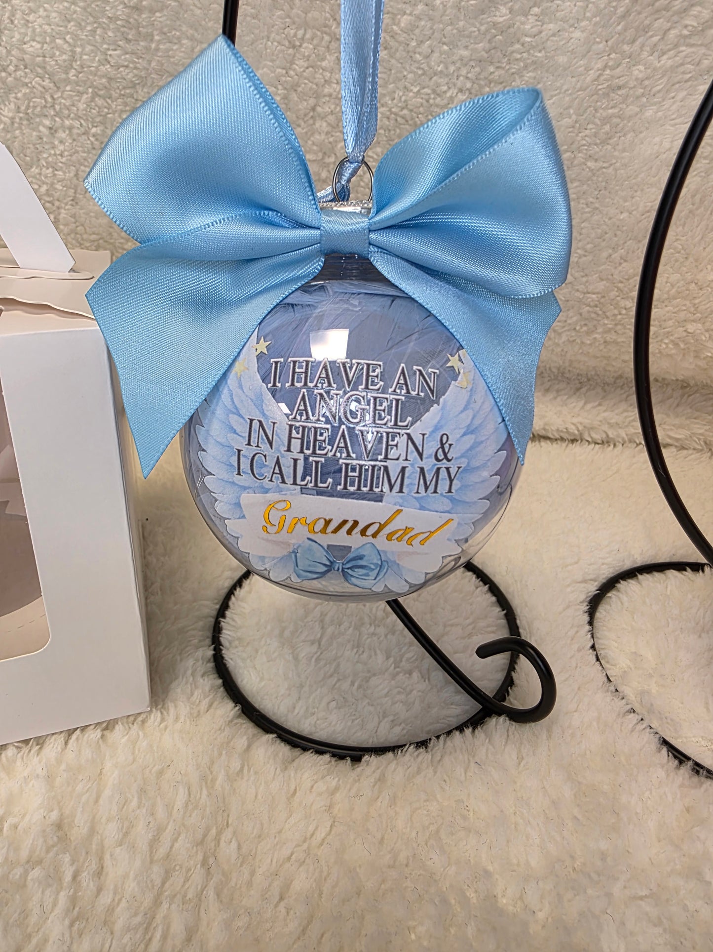 Memory Christmas Bauble light up