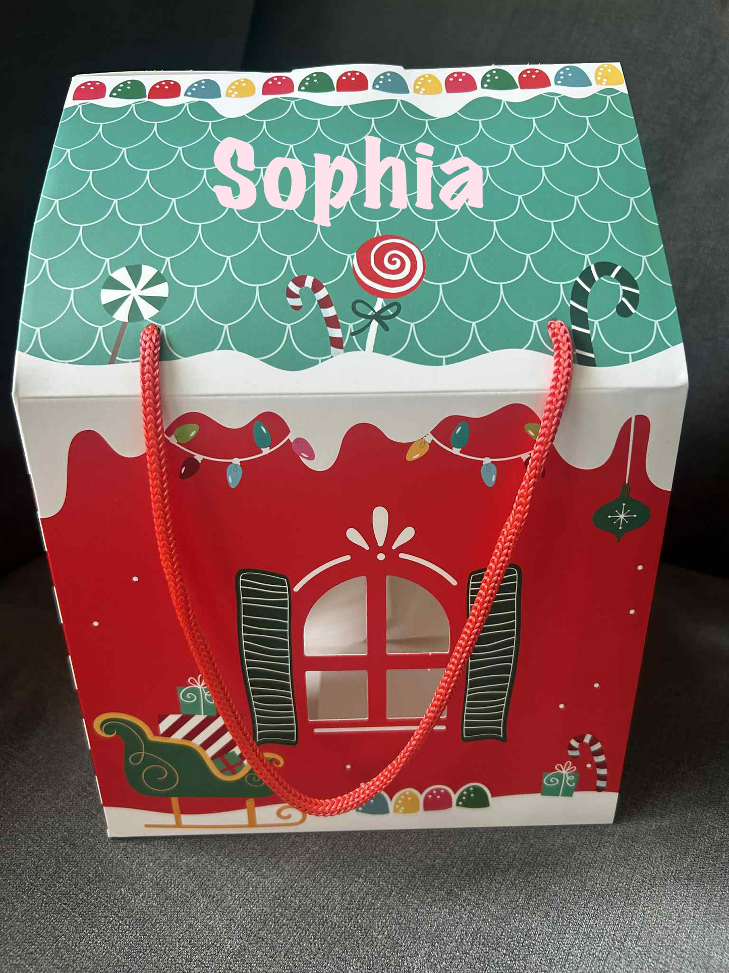 Personalised I’m back Elf House (excluding the elf)