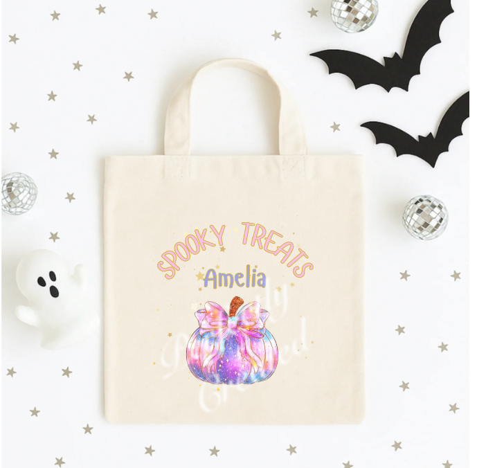 Halloween Trick or Treat Bags Personalised