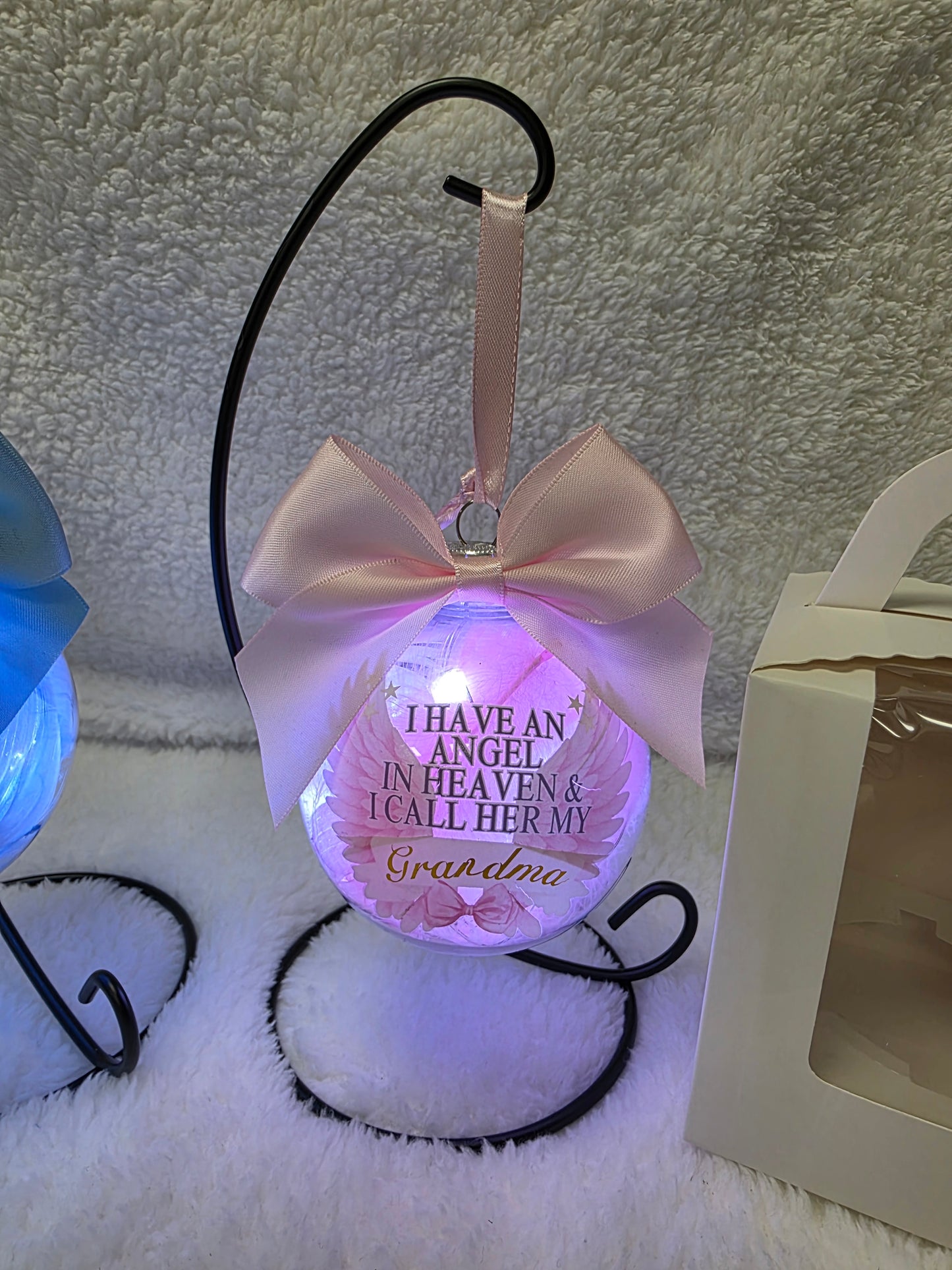 Memory Christmas Bauble light up
