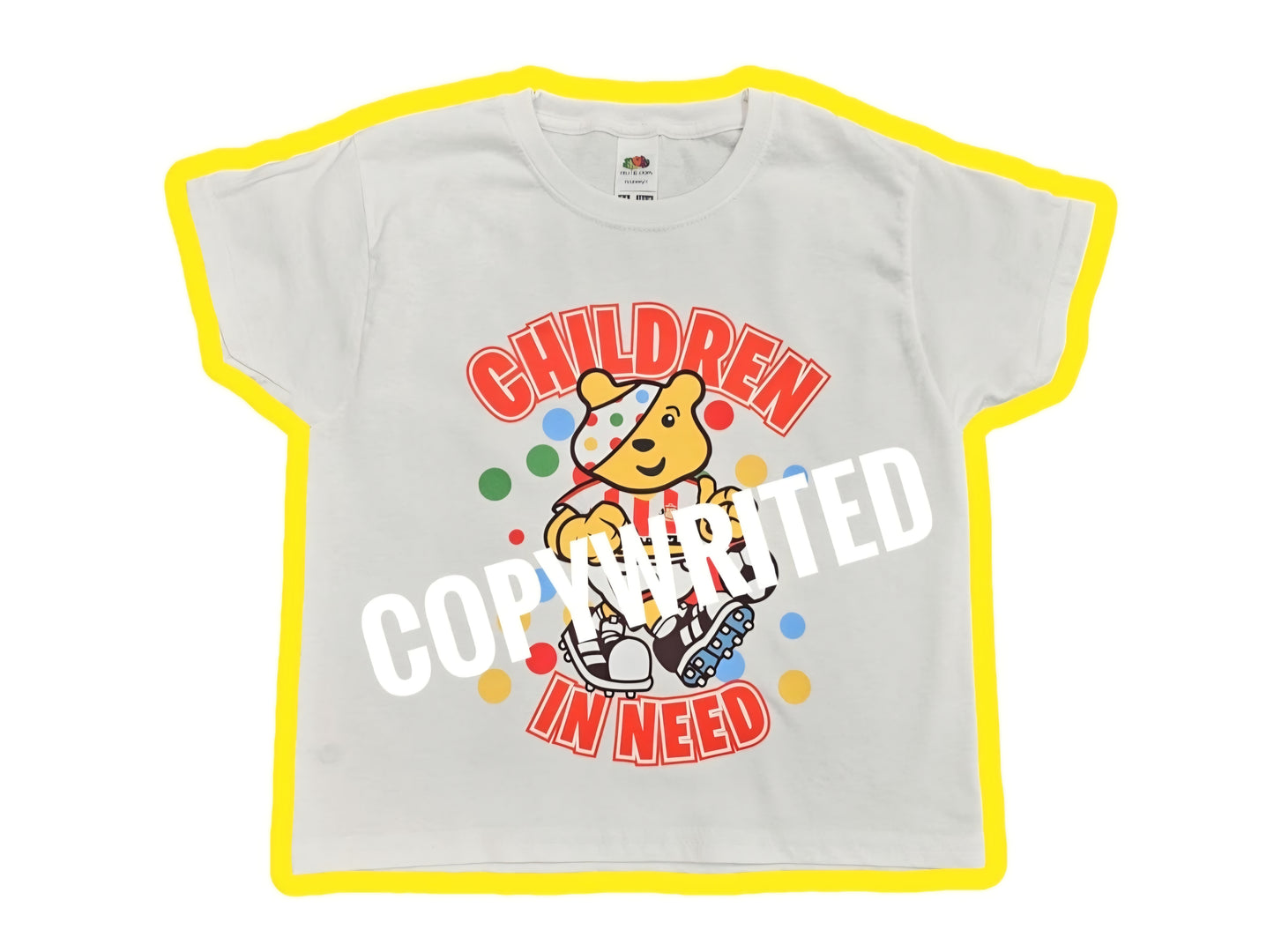 Personalised Children in need Sunderland bear