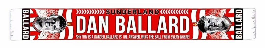 Dan Ballard Sunderland Supporters Scarf