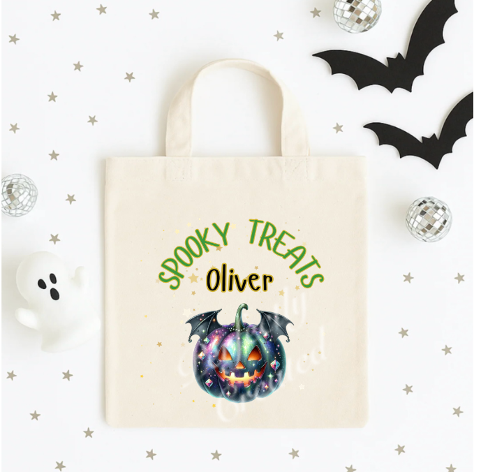 Halloween Trick or Treat Bags Personalised