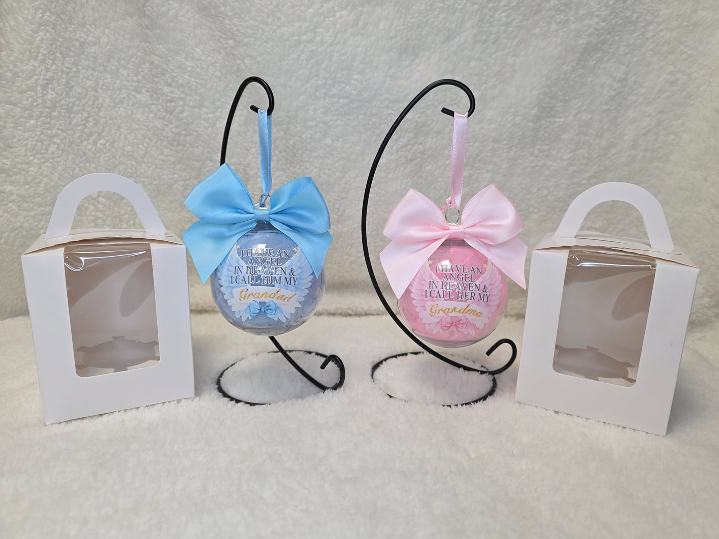 Memory Christmas Bauble light up