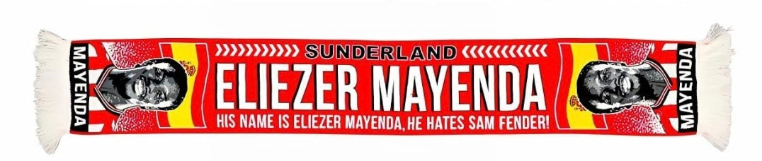 Eliezer Mayenda Sunderland Supporters Scarf