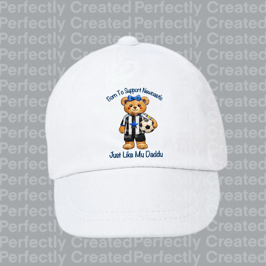 Newcastle Baby Cap Teddy Bear with Bow