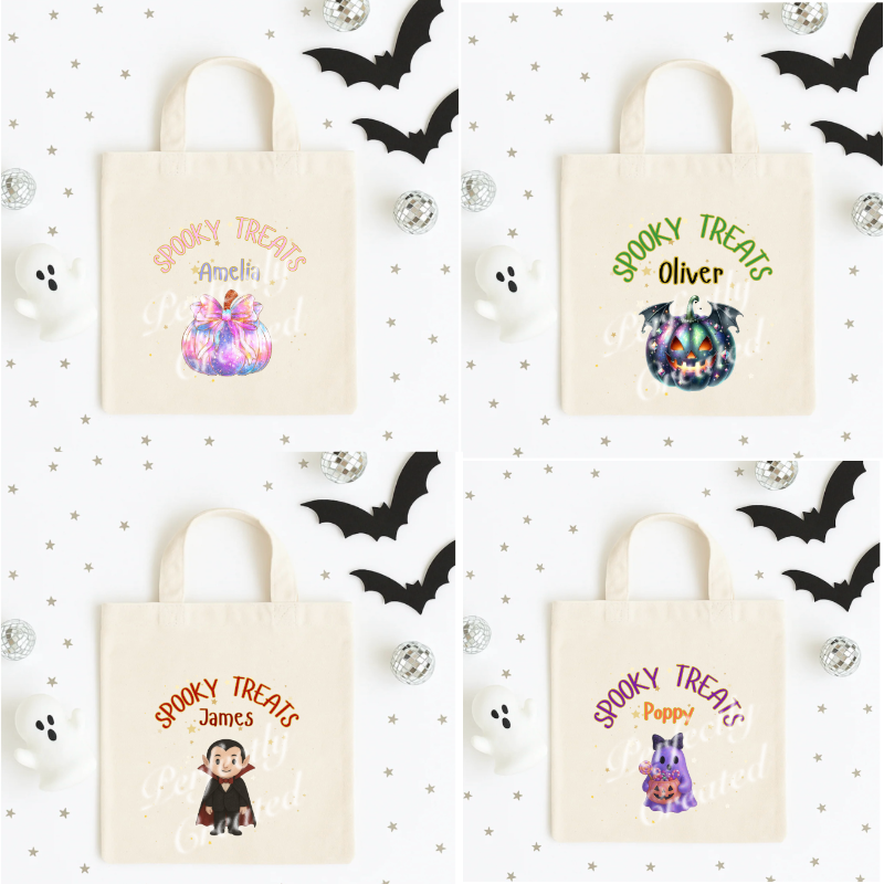Halloween Trick or Treat Bags Personalised