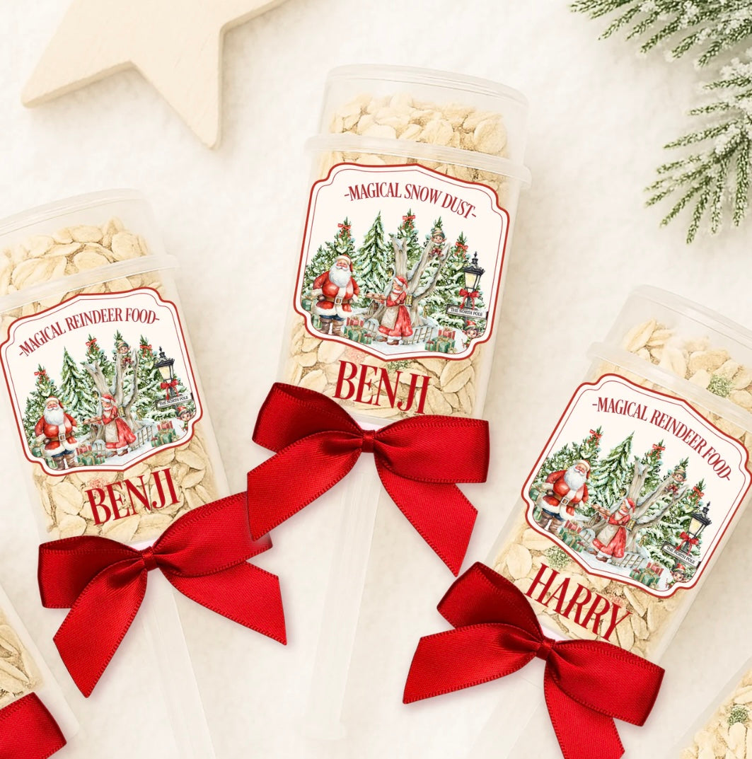 Personalised Magic Reindeer Food