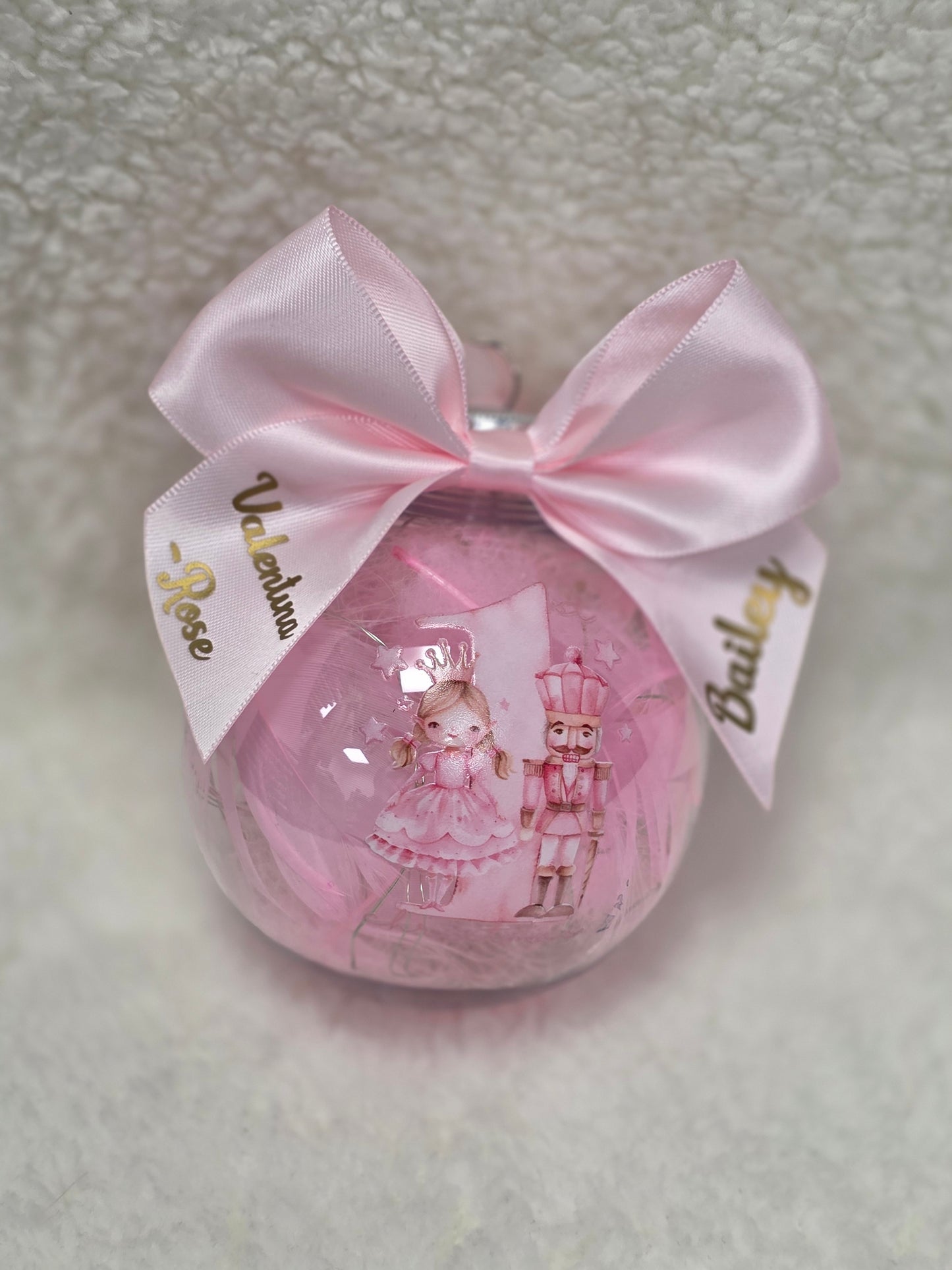 1st Christmas Bauble light up