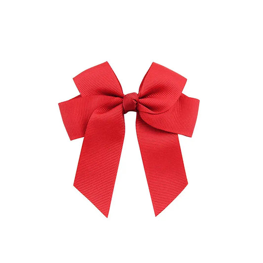 Red Hair Bow 4”