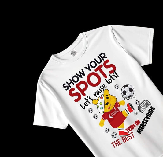 Personalised Children in need Liverpool bear