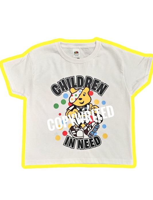 Personalised Children in need Newcastle bear
