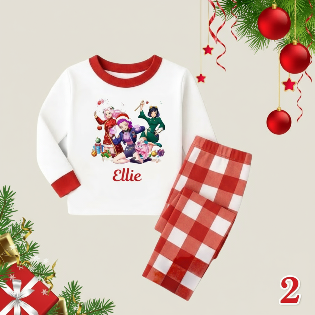 Demon Hunters Christmas Pyjams