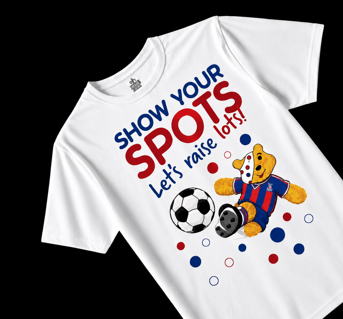 Children In Need Show Your Spots – Red & Blue Football