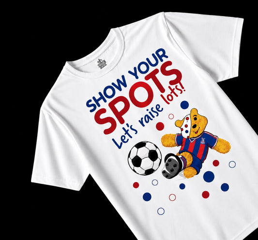 Children In Need Show Your Spots – Red & Blue Football