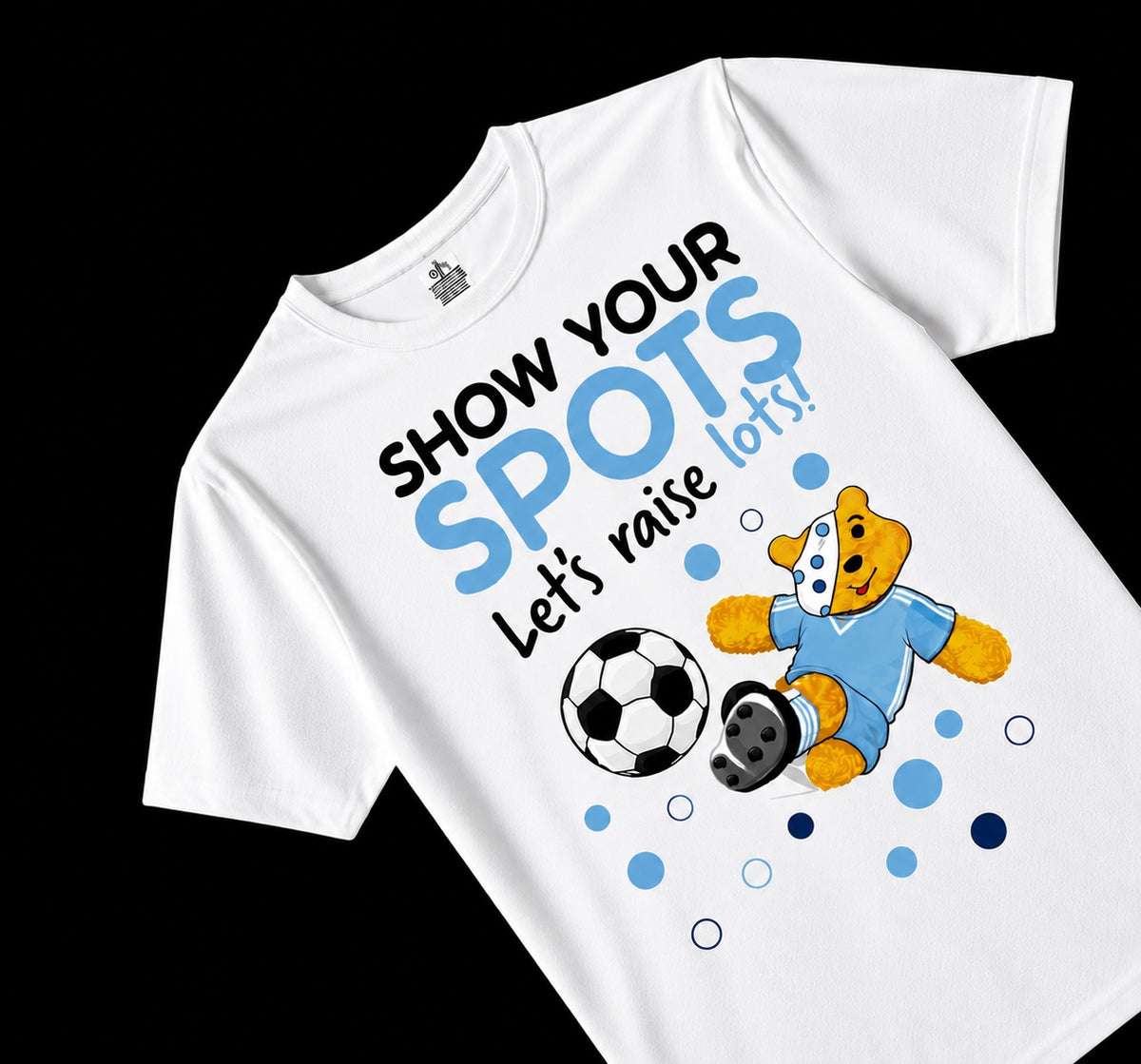 Children In Need Show Your Spots – Sky Blue Football